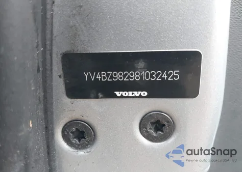 2008 Volvo Xc70 3.2 z USA, uszkodzony, nr VIN YV4BZ982981032425